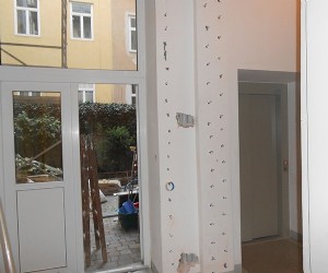 Statische Injektion im Eingangsbereich